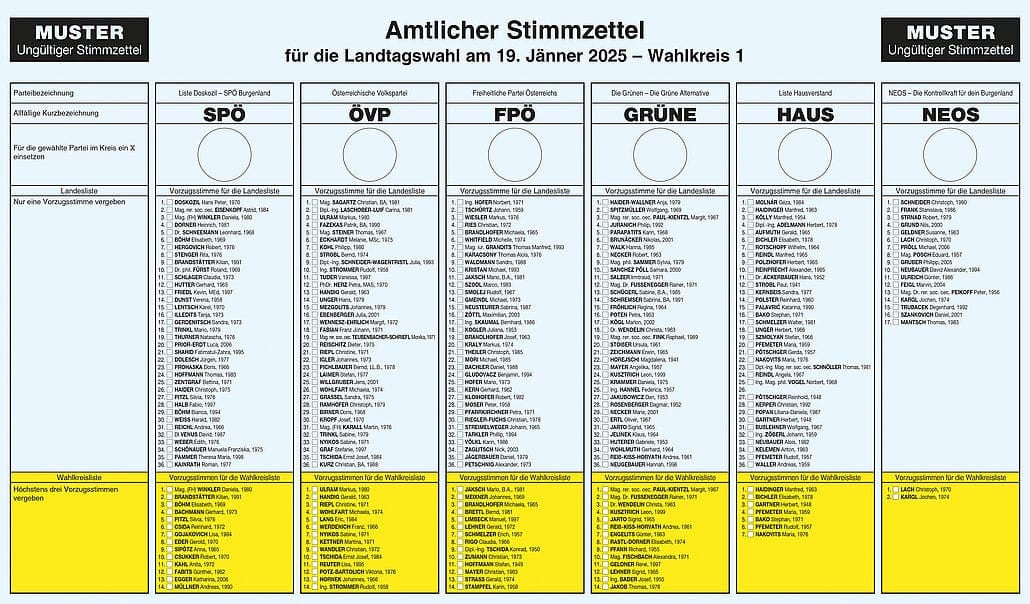 LANDTAGSWAHL 2025: Infos & Termine