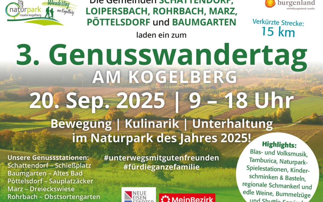 3. Genusswandertag am Kogelberg