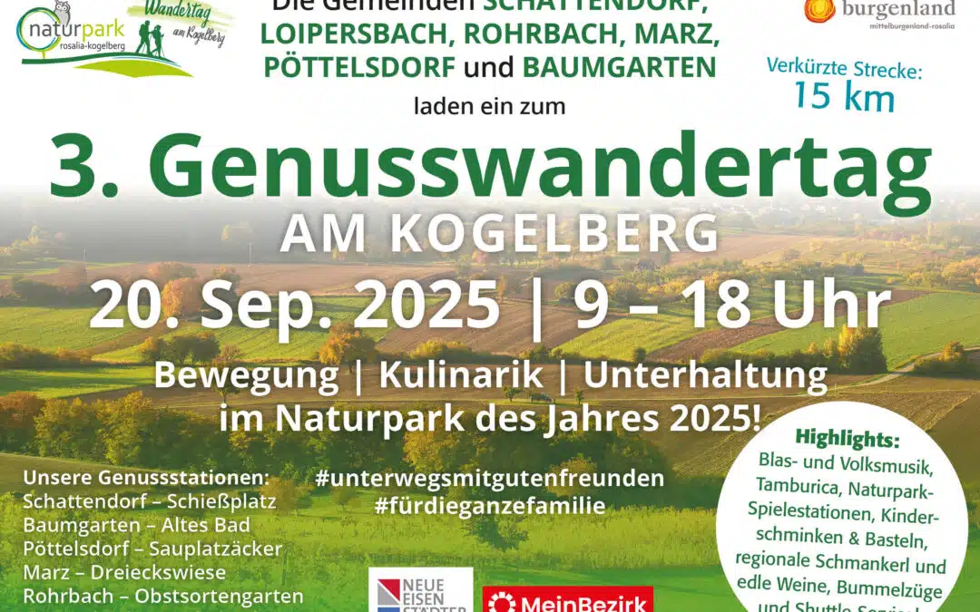 3. Genusswandertag am Kogelberg