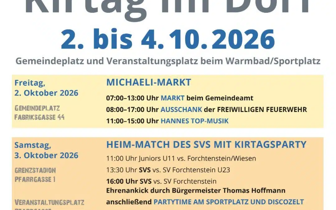 Kirtag im Dorf